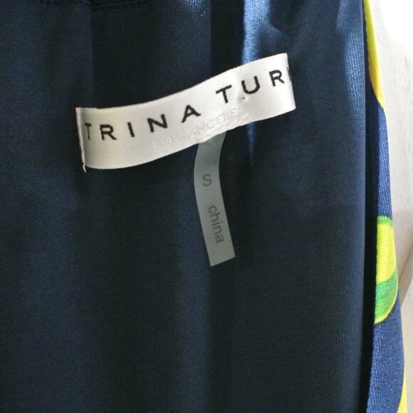 Trina Turk Lemon Print Shift Dress - Picture 6 of 10